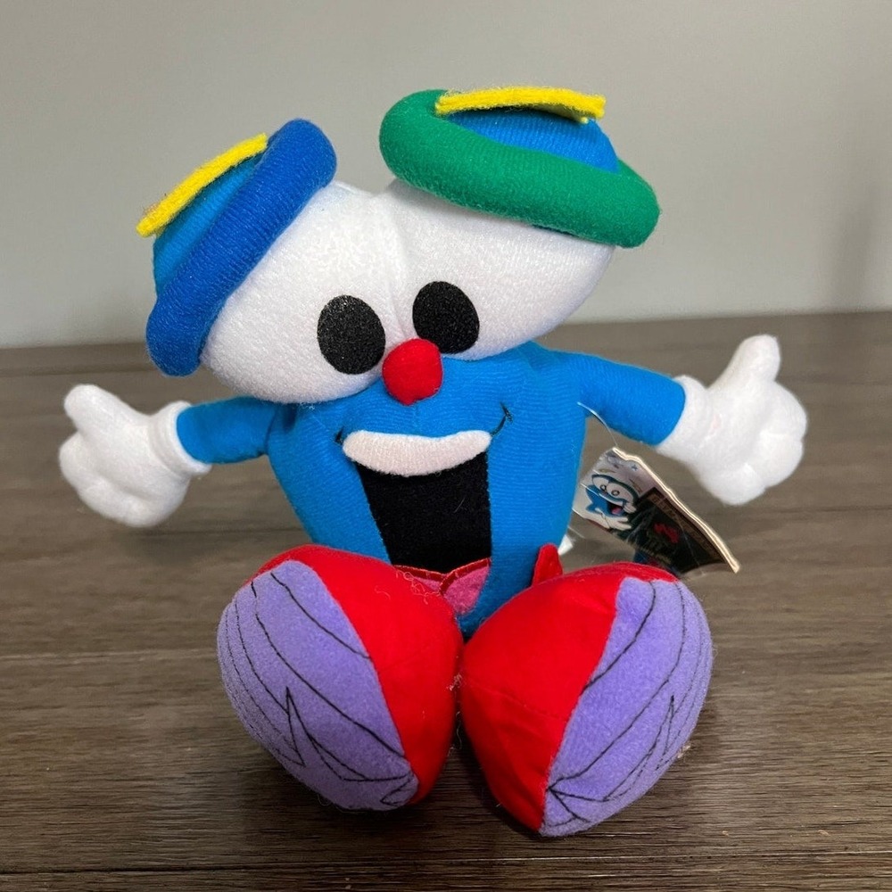 Vintage 1996 Dakin Atlanta Olympic Games Izzy the Mascot Plush Stuffed Toy Tag